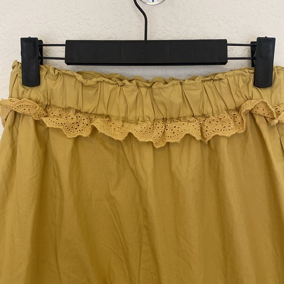 Free People Yellow Cropped Jumpsuit - Picture 9 of 10